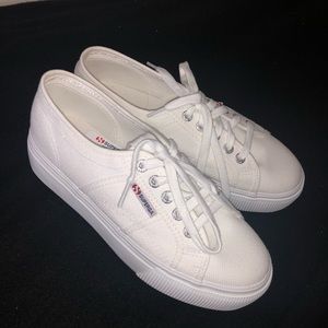 Superga 2790 white sneakers NWOT